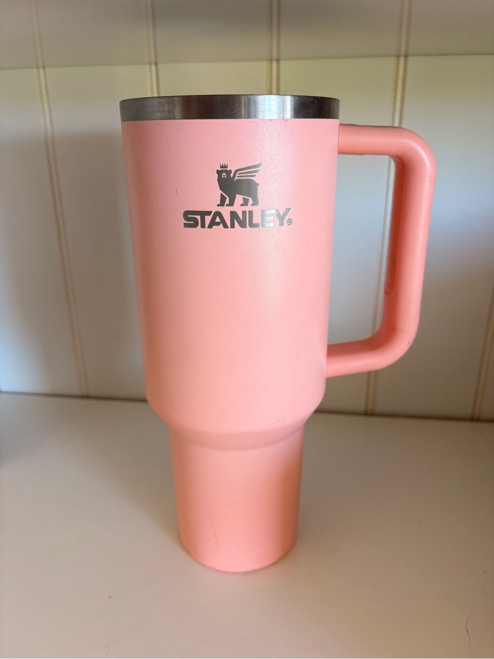 Stanley Pink 40 oz Travel Tumbler with Handle